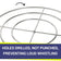 Load image into Gallery viewer, American Fire Products 48-inch Triple-Ring Stainless Steel Burner with drilled burner holes that prevent loud whistling for quiet, consistent flames.