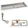 Load image into Gallery viewer, American Fire Products 48 x 14 stainless steel rectangular drop-in pan with AWEIS electronic ignition system and built-in H-burner for natural gas outdoor fire features