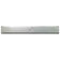 Load image into Gallery viewer, Bottom view of the American Fire Products 60 inch by 6 inch stainless steel linear drop-in fire pit pan with built-in 1/2 inch gas inlet