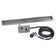 Load image into Gallery viewer, American Fire Products 60 inch by 6 inch stainless steel linear drop-in fire pit pan CSA certified electric ignition system showing full rectangular burner pan and ignition kit designed for outdoor natural gas or propane fire features
