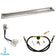 Load image into Gallery viewer, American Fire Products 60 x 6 stainless steel linear channel drop-in pan with AWEIS electronic ignition system, built-in T-burner, and whole house propane configuration for outdoor fire pits
