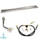 Load image into Gallery viewer, American Fire Products 72 x 6 stainless steel linear channel drop-in pan with AWEIS electronic ignition system, built-in T-burner, and whole house propane configuration for outdoor fire pits