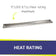 Load image into Gallery viewer, American Fire Products 72x6 linear drop-in fire pit pan with 175000 BTU per hour maximum heat rating stainless steel burner system for outdoor fire pits