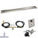 Load image into Gallery viewer, American Fire Products 72 x 6 inch linear stainless steel drop-in pan with spark ignition kit natural gas featuring built-in T burner chrome key valve gas hoses and fire pit accessories