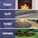 Load image into Gallery viewer, American Fire Products gray lava stone volcanic rock fire pit media showing features and benefits including heat resistance airflow and flame enhancement