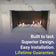 Load image into Gallery viewer, American Fire Products H-style burner featuring durable stainless steel construction, superior design, easy installation, and lifetime guarantee for outdoor fire features