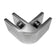 Load image into Gallery viewer, American Fire Products replacement flame guard corner bracket with brushed aluminum finish for gas fire pits and fireplaces