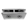 Load image into Gallery viewer, American Fire Products replacement flame guard curved bracket with brushed aluminum finish for round fire guards