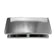 Load image into Gallery viewer, American Fire Products replacement flame guard curved bracket with brushed aluminum finish for round fire guards