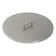 Load image into Gallery viewer, American Fire Products round stainless steel cover for drop-in fire pit pan with brushed finish and chrome handle
