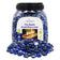 Load image into Gallery viewer, American Fire Products 10 lbs jar of Royal Blue Luster fire beads featuring deep blue tempered glass designed for decorative fire pits and fireplaces with a luxury reflective flame effect