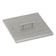 Load image into Gallery viewer, American Fire Products square stainless steel cover for drop-in fire pit pan
