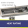Load image into Gallery viewer, American Fire Products Stainless Steel Linear Burner Pan 18 inch by 6 inch displaying heat rating for outdoor fire pit burner system