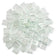 Load image into Gallery viewer, American Fire Products 1/2 inch Starfire Luster 2.0 Fire Glass Cubes creating a sparkling crystal-like flame reflection in a modern fire pit