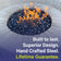 Load image into Gallery viewer, American Fire Products Triple Ring Fire Pit Burner featuring hand crafted steel construction, superior design, durability, and lifetime guarantee