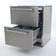 Load image into Gallery viewer, Avanti 24-inch indoor outdoor double drawer refrigerator in stainless steel