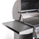 Load image into Gallery viewer, Blaze LBM 25-Inch 3-Burner Freestanding Gas Grill in Stainless Steel with Cart with open lid on a white background