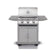 Load image into Gallery viewer, Blaze LBM 25-Inch 3-Burner Freestanding Gas Grill in Stainless Steel with Cart