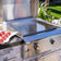 Load image into Gallery viewer, Blaze LTE+ 30-Inch built-in propane gas griddle with lift-assist hood, stainless steel outdoor cooking appliance