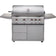 Load image into Gallery viewer, Blaze Professional LUX 44-Inch 4-Burner Gas Grill with Rear Infrared Burner – Premium 304 stainless steel freestanding grill for natural gas or propane
