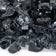 Load image into Gallery viewer, Close up of 1/2 inch Gray Fire Glass showing gray tempered glass pieces with a smooth finish