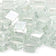 Load image into Gallery viewer, Close up of American Fire Products Starfire Luster 2.0 Fire Glass Cubes showing clear tempered glass with a reflective luster finish
