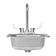 Load image into Gallery viewer, Summerset 15 X 15 Inch Drop-In Sink - SSNK-15D