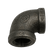 Load image into Gallery viewer, Dante 1/2 inch black malleable iron 90 degree elbow with female NPT threads for gas, oil, and water systems
