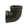 Load image into Gallery viewer, Dante 1/2 inch black malleable iron 90 degree elbow with female NPT threads for gas, oil, and water systems