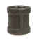 Load image into Gallery viewer, Dante 1/2 inch black malleable iron straight left/right coupling with female threads, UL/ULC and FM approved for gas and plumbing applications