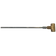 Load image into Gallery viewer, Dante 12-inch chrome plated valve stem extender with 2mm Allen wrench for gas valves