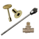 Load image into Gallery viewer, Dante Log Lighter 3/4″ Straight Ball Valve Combo Pack with log lighter, straight ball valve, 3-inch key, and chrome/brass floor plate for natural gas and propane fireplaces