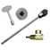 Load image into Gallery viewer, Dante Log Lighter 90 Degree Globe Valve Combo Pack for Natural Gas and Propane fireplaces including log lighter, 1/2 inch valve, 3 inch key and floor plate