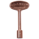 Load image into Gallery viewer, Dante Universal Gas Valve Key in Bright Copper finish for ball or globe gas valves