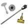 Load image into Gallery viewer, Dante Straight Globe Valve Combo Packs Includes Log Lighter, 1/2″ Straight Globe Valve, 3 ” Key & Floor Plate