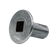 Load image into Gallery viewer, Dante Universal Valve Plate Cover & Adapter for 1/2-inch and 3/4-inch valve stem bonnets with plate cover and coupler