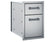 Load image into Gallery viewer, Delta Heat 13-Inch Stainless Steel Double Access Drawer for outdoor kitchen storage