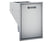 Load image into Gallery viewer, Delta Heat 18-Inch Roll-Out Stainless Steel Double Trash Bin for outdoor kitchen waste storage