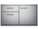 Load image into Gallery viewer, Delta Heat 36-Inch Stainless Steel Access Door and Double Drawer Combo for outdoor kitchen storage