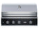 Load image into Gallery viewer, Delta Heat 38-inch built-in 3-burner gas grill with infrared sear zone rear rotisserie burner and black control panel