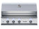 Load image into Gallery viewer, Delta Heat 38-inch built-in 3-burner gas grill with infrared rear rotisserie burner and white control panel