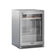 Load image into Gallery viewer, Dometic E-Series 24-Inch Reversible Hinge Beverage Center with Lock in stainless steel with glass door, built-in outdoor design and LED lighting
