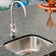 Load image into Gallery viewer, Summerset 19 X 15 Stainless Steel Undermount Sink W/ Single Handle Hot/Cold Goose Neck Faucet - SSNK-19U