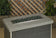 Load image into Gallery viewer, Matte black linear lite stones arranged in a modern fireplace fire feature design with a clean minimalist aesthetic