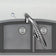 Load image into Gallery viewer, MSI Surfaces Grey Quartz Double Bowl Sink 60/40-3219