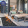 Load image into Gallery viewer, Natural volcanic lava rocks used as a base and decorative layer in an outdoor fire pit, enhancing heat distribution and aesthetics