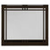 Load image into Gallery viewer, Majestic black contemporary rectangular fireplace door for Quartz Platinum 36 inch gas fireplace
