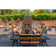 Load image into Gallery viewer, Majestic Courtyard 36 inch traditional outdoor vent-free natural gas fireplace with stacked concrete refractory interior and IntelliFire ignition system, stainless steel pull screens, clean face and flush hearth design