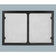 Load image into Gallery viewer, Majestic Grand Vista black cabinet style mesh doors for Biltmore 36 inch wood burning fireplace