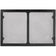 Load image into Gallery viewer, Majestic Grand Vista black cabinet style mesh doors for Biltmore 36 inch wood burning fireplace